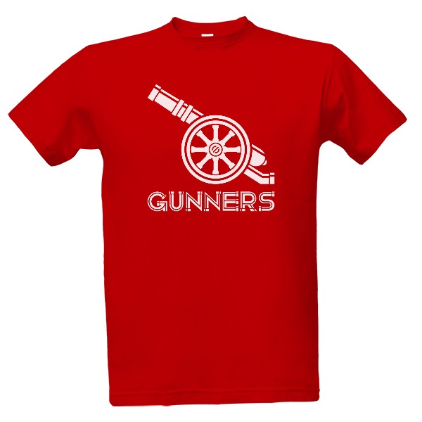 Tričko s potiskem Gunners Arsenal